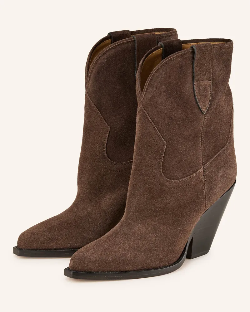 Isabel Marant Stiefeletten Leyane-Gb braun Dunkelbraun