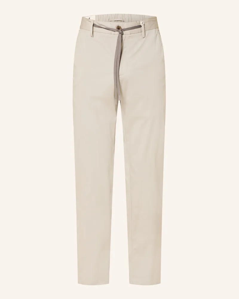 MYTHS Hose Extra Slim Fit grau Beige