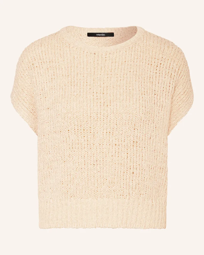 someday. Bouclé-Pullunder TALILA Creme