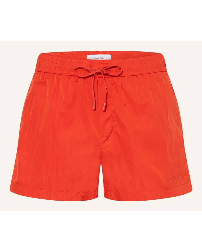 Calvin Klein Badeshorts Rot