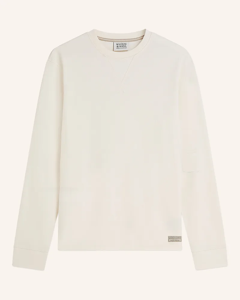 Scotch&Soda Longsleeve weiss Creme
