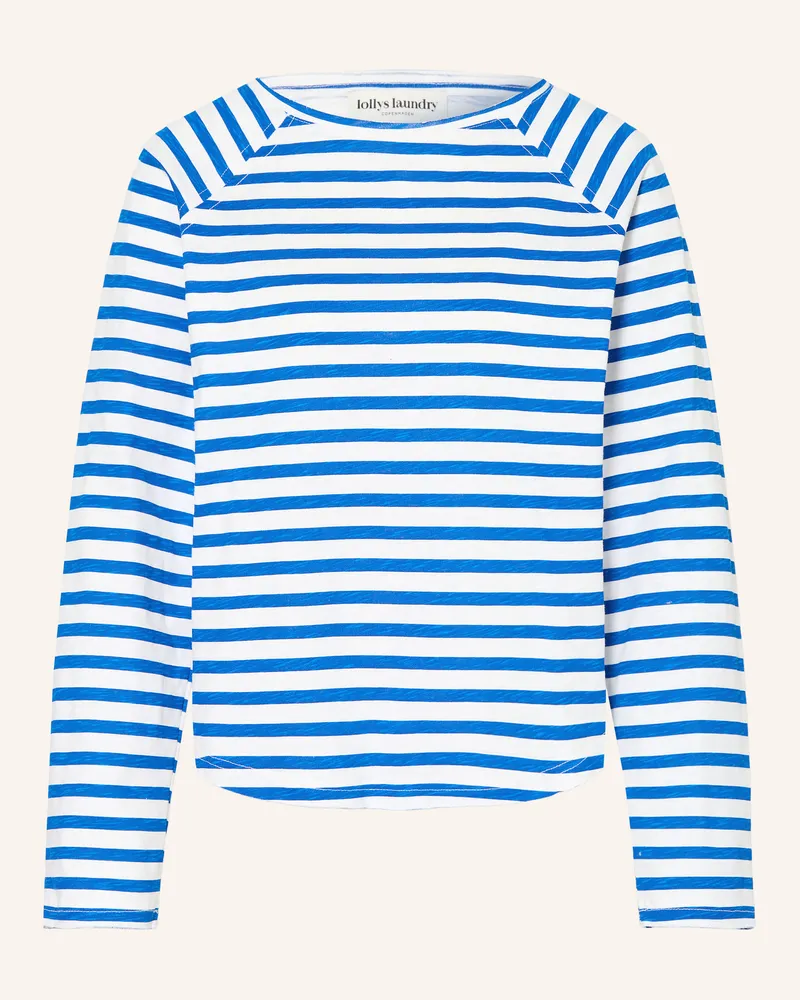 Lollys Laundry Longsleeve Livall blau Blau