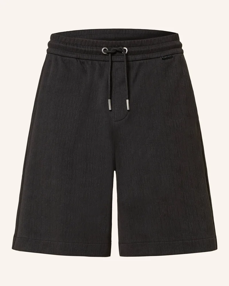 Calvin Klein Sweatshorts Schwarz