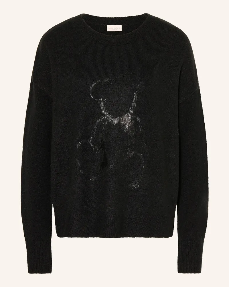 Milano Italy Pullover Schwarz