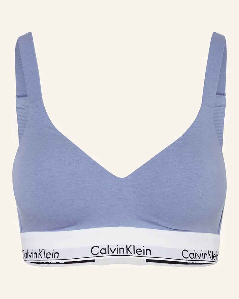 Calvin Klein Push-up-BH ICON COTTON MODAL Blau