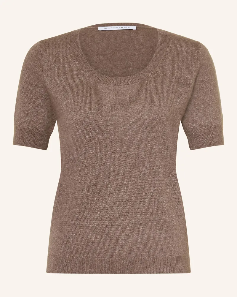 Iris von Arnim Strickshirt RITA aus Cashmere Taupe
