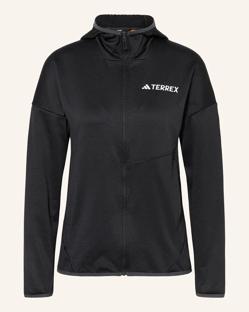 adidas Midlayer-Jacke TERREX XPERIOR LIGHT FLEECE Schwarz
