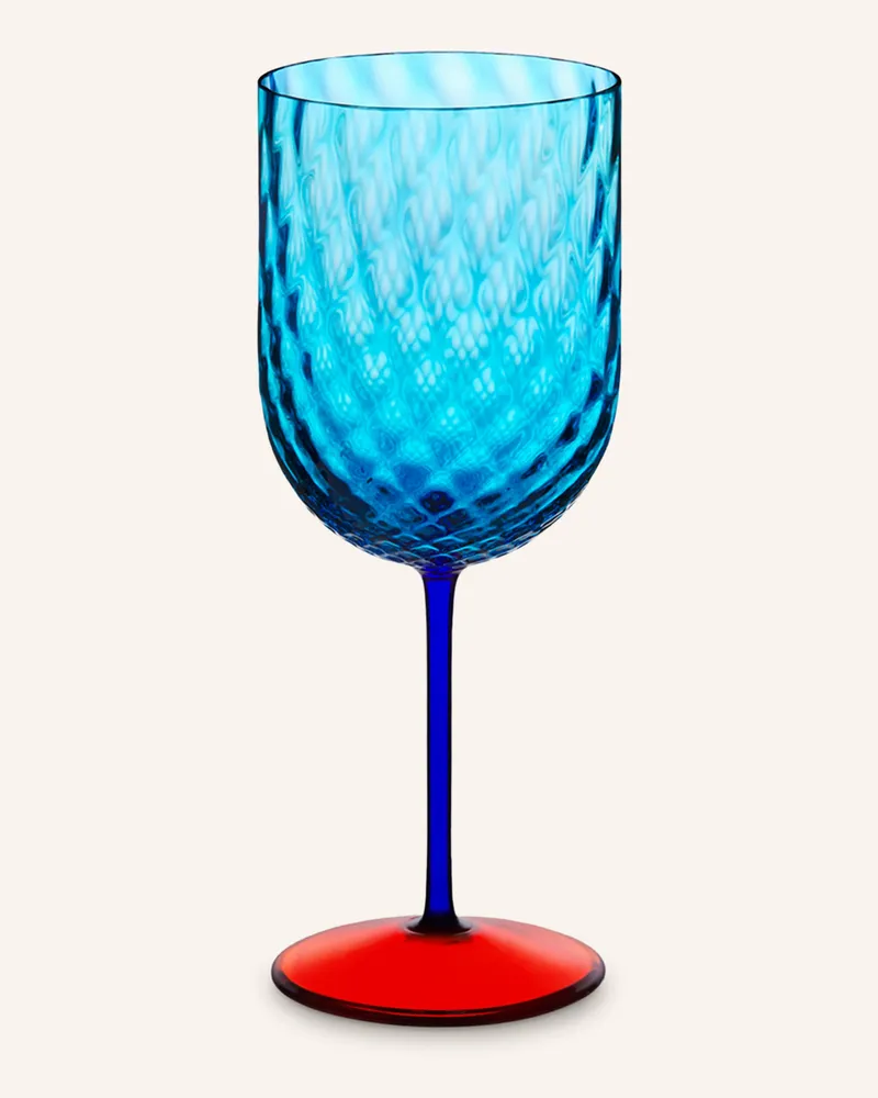 Dolce & Gabbana Casa Weinglas CARRETTO Hellblau