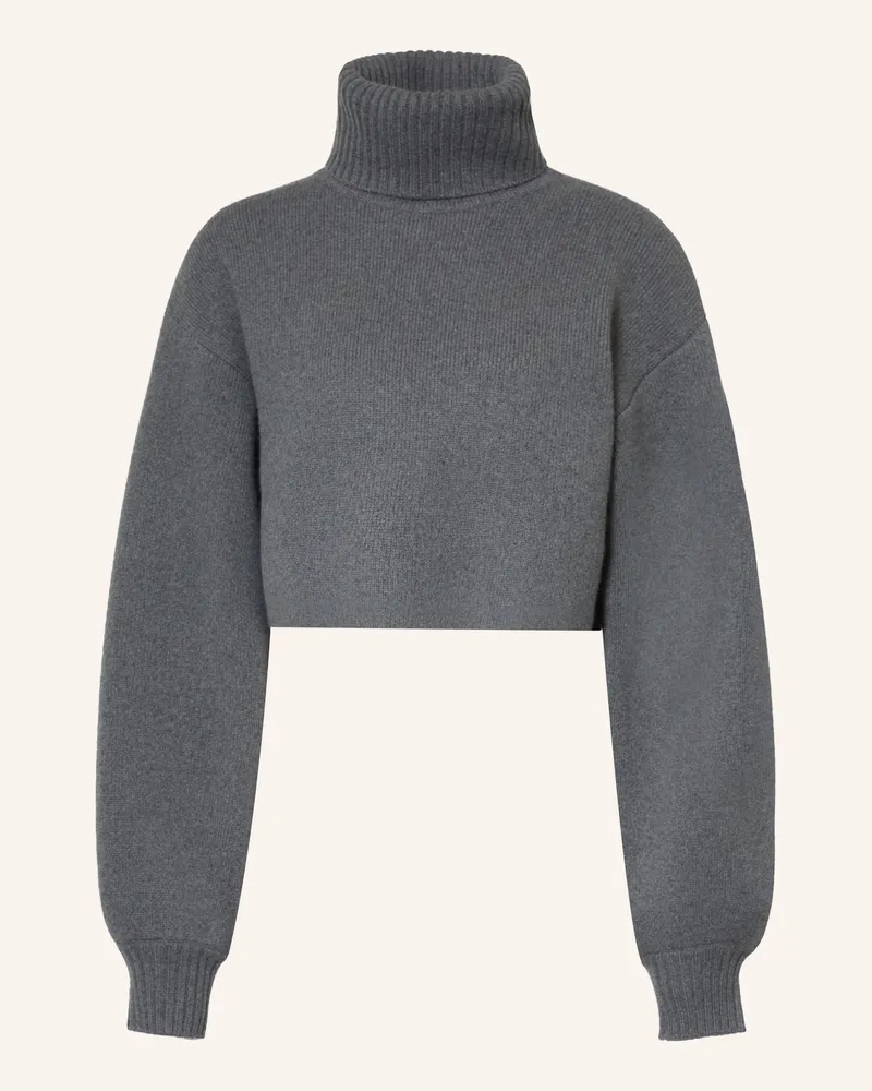 FRANKIE Shop Rollkragenpullover Elly grau Grau