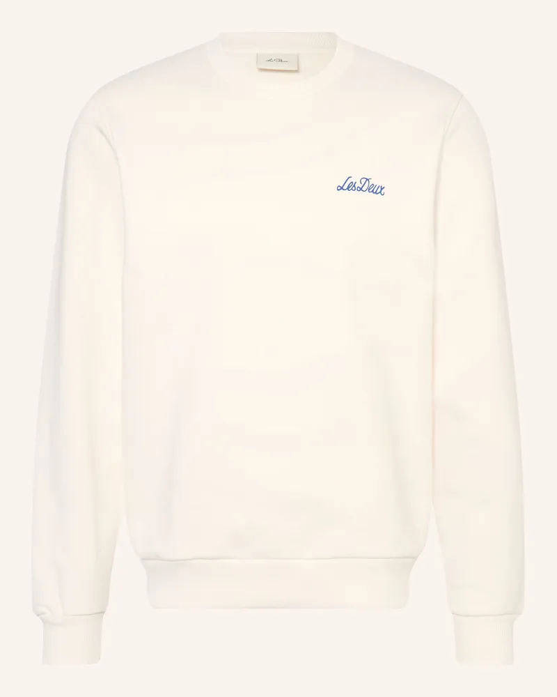 LES DEUX Sweatshirt Bouquet weiss Ecru