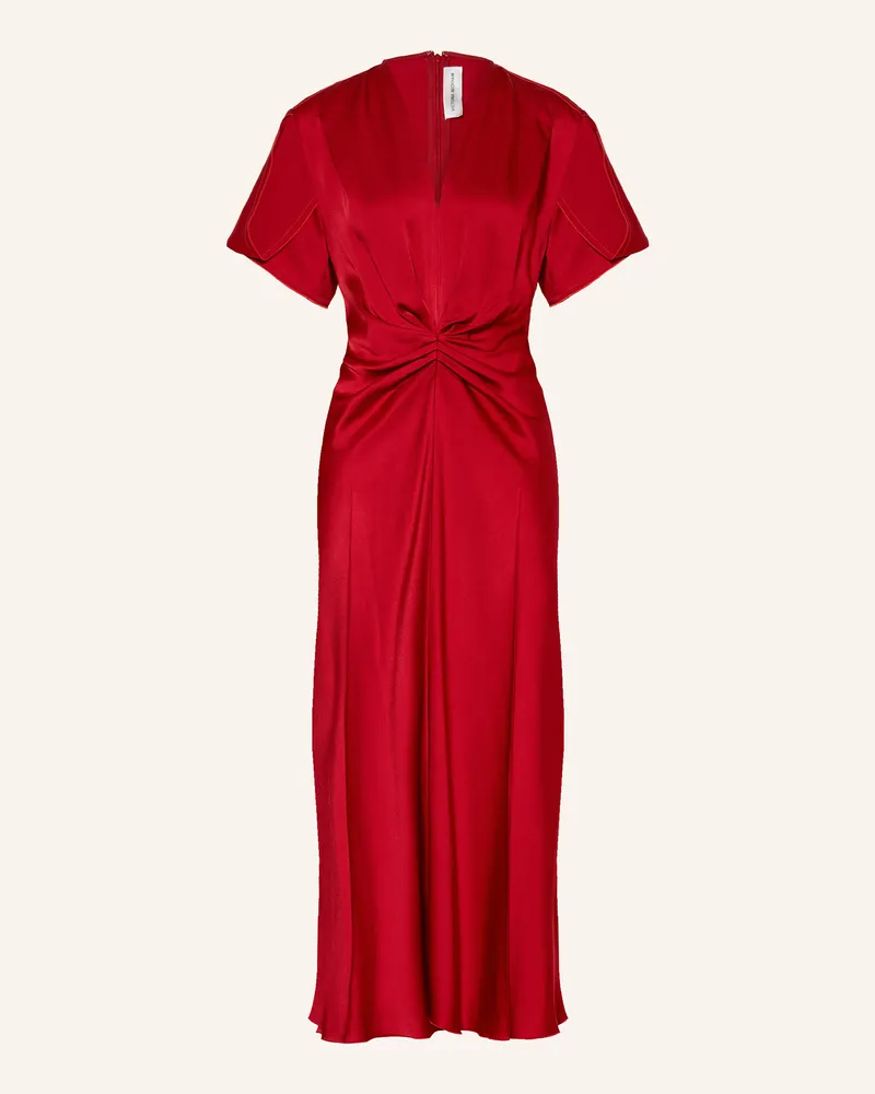 Victoria Beckham Cocktailkleid rosa Rot