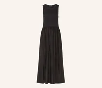 Kleid im Materialmix