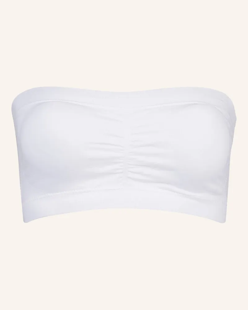 Magic Bodyfashion Bandeau-Bh Push Up Bra weiss Weiss