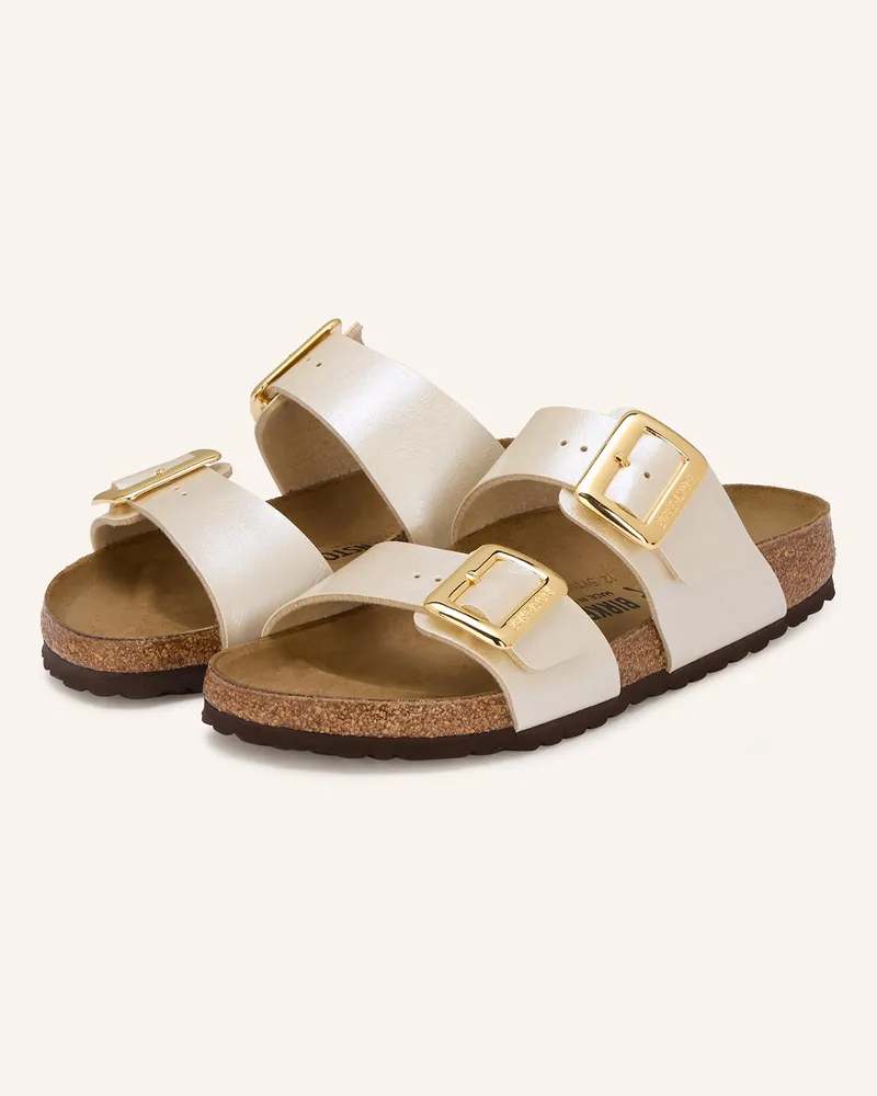 Birkenstock Pantoletten SYDNEY CUSHION BUCKLE Creme