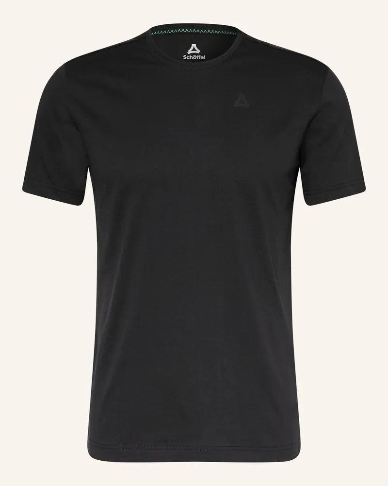 Schöffel T-Shirt Buchberg schwarz Schwarz