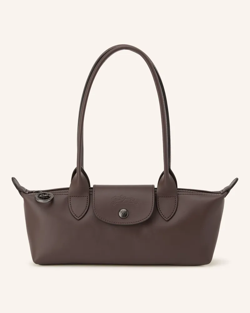 Longchamp Schultertasche Le Pliage Xtra Medium braun Dunkelbraun