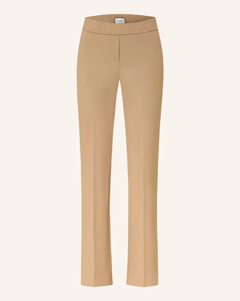 SEDUCTIVE  Bootcut-Hose NANOU aus Jersey Camel