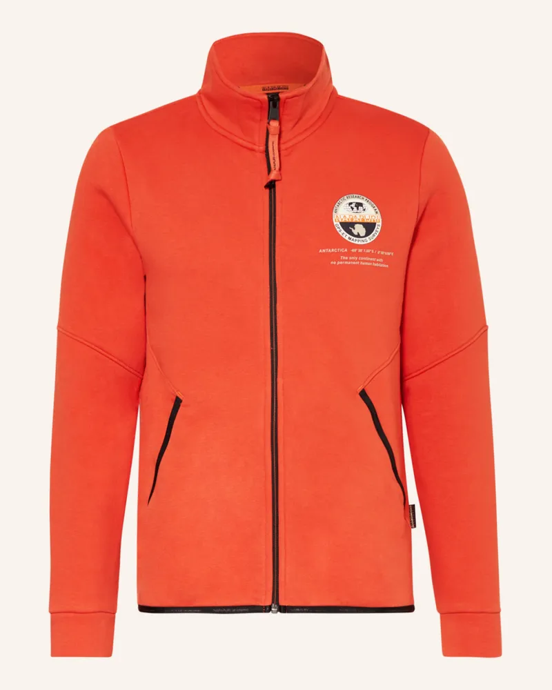 Napapijri Sweatjacke Argus orange Orange