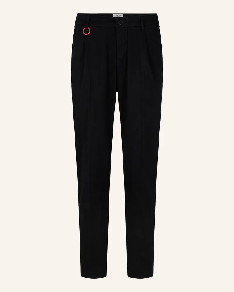 JOOP! Bundfaltenhose Loose Fit Schwarz