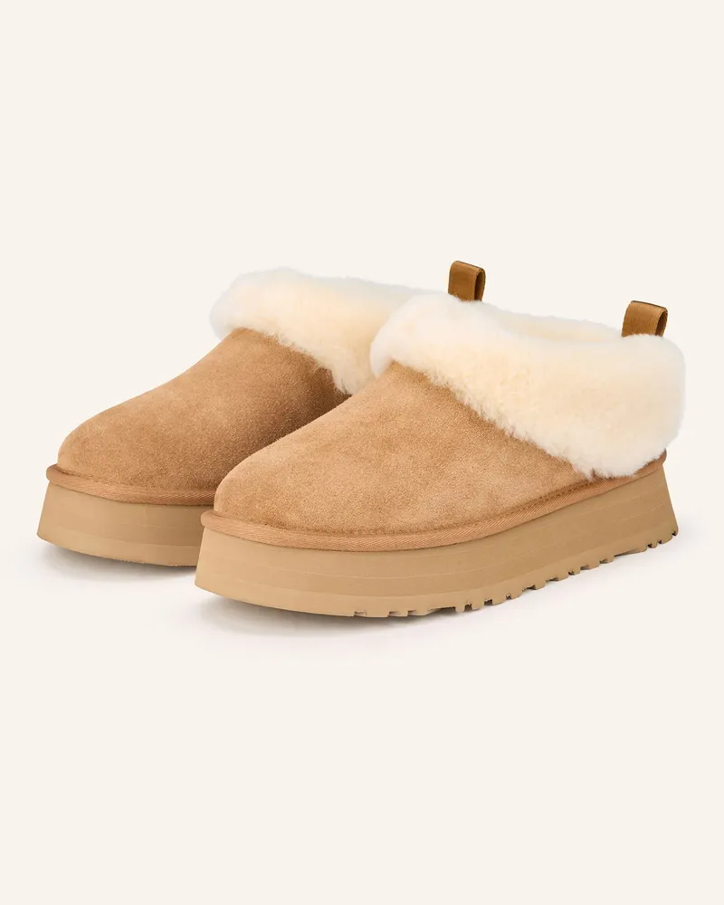 UGG Plateau-Mules Tazzelle braun Hellbraun