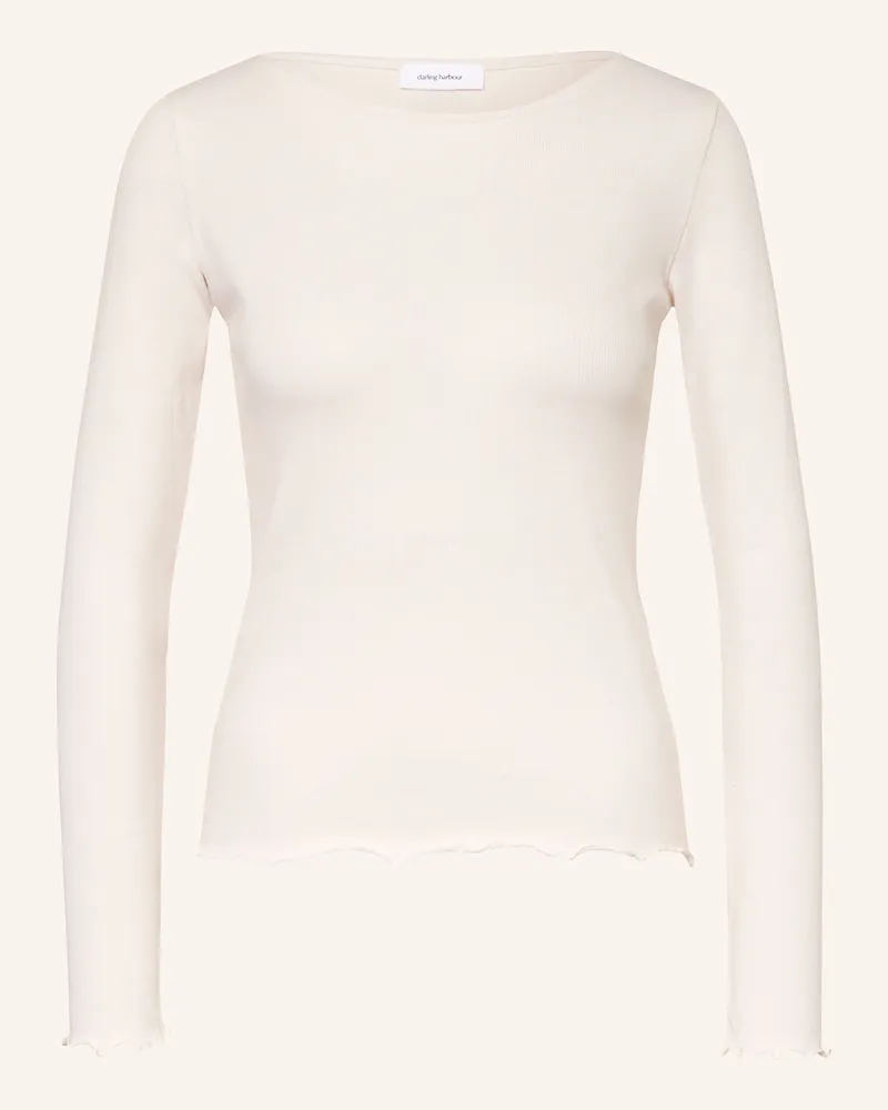 Darling Harbour Longsleeve mit Rüschen Champanger