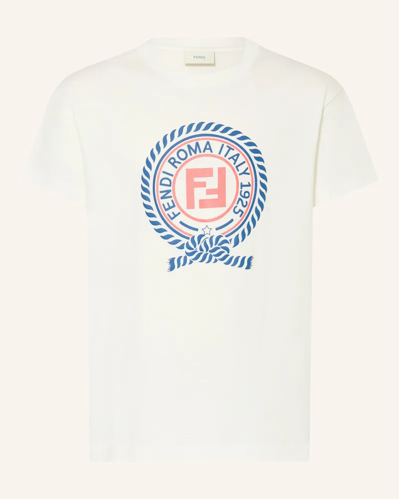 Fendi T-Shirt weiss Weiss
