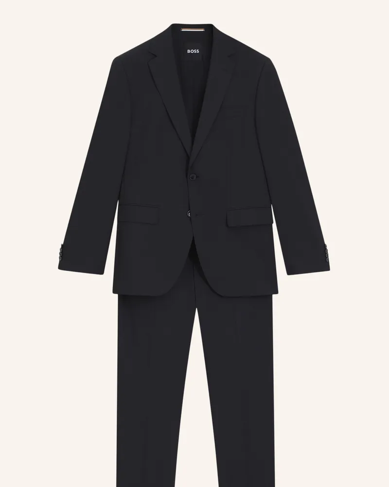 HUGO BOSS Business Anzug H-JECKSON-2PCS-224 Regular Fit Dunkelgrau