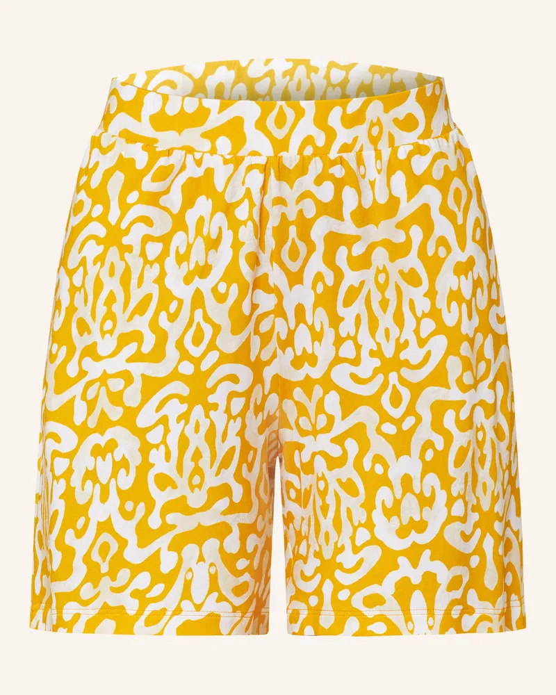 Hanro Schlafshorts SLEEP & LOUNGE Dunkelgelb