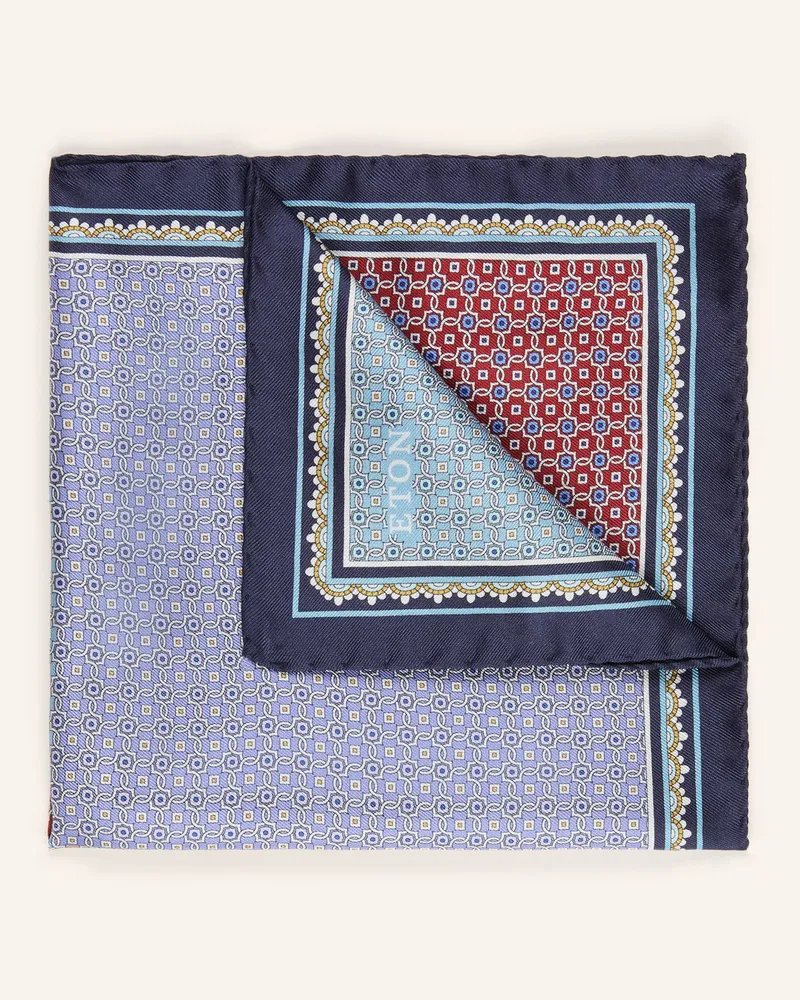 Eton Einstecktuch blau Hellblau