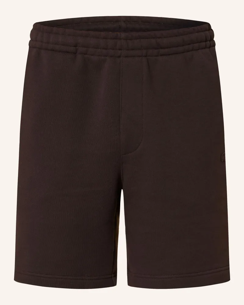Lacoste Sweatshorts braun Dunkelbraun