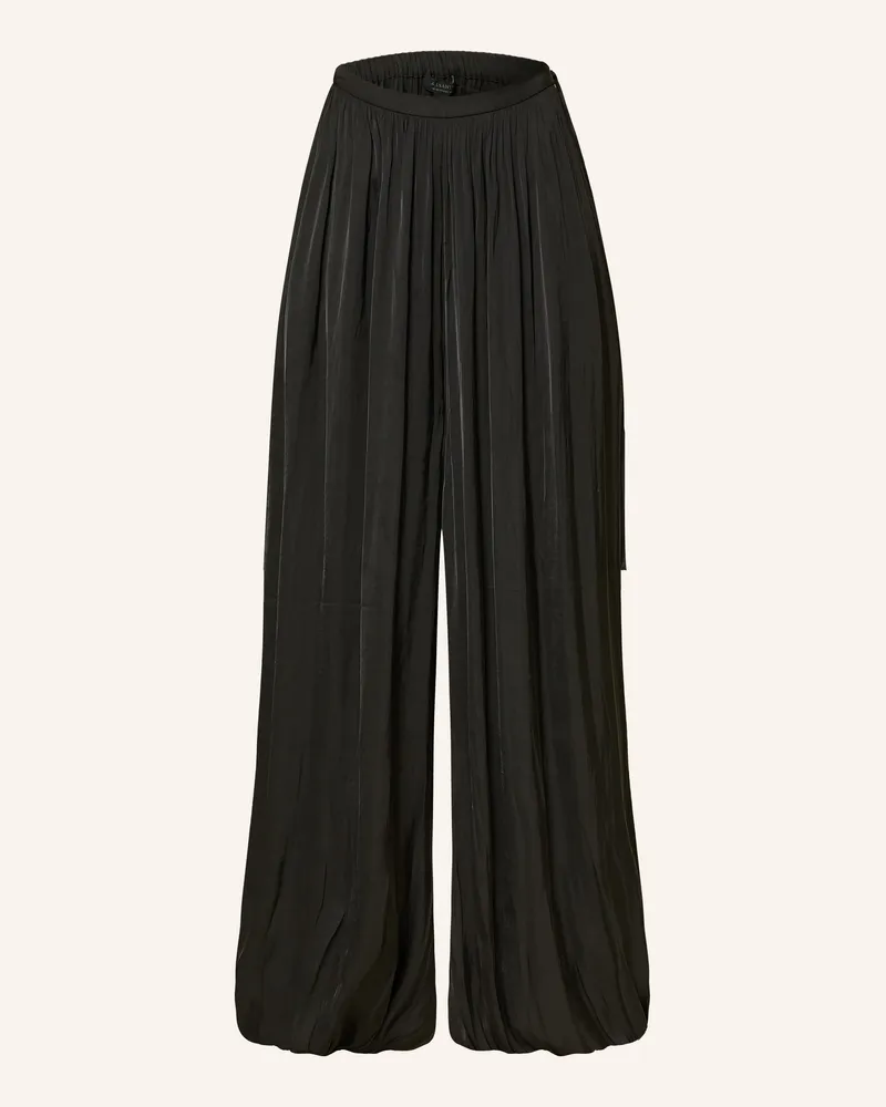 AllSaints Satinhose Eshe schwarz Schwarz