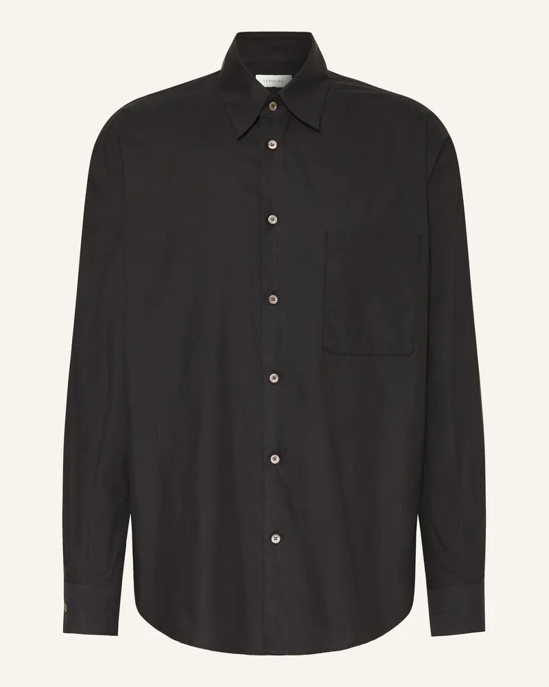 Christophe Lemaire Hemd Regular Fit schwarz Schwarz