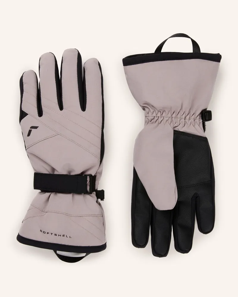 Reusch Skihandschuhe Alena R-Tex© Xt Mit Touchscreen-Funktion beige Taupe