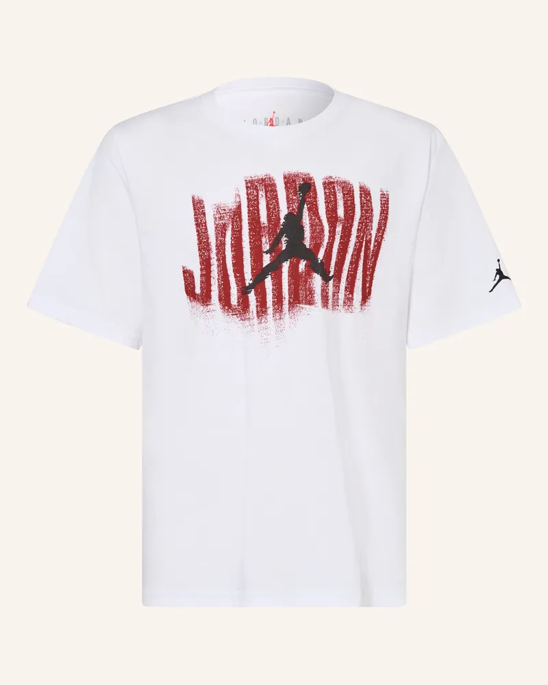 Jordan T-Shirt Jordan Distressed weiss Weiss