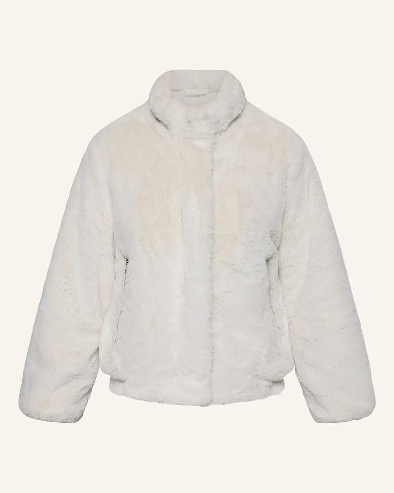Cartoon Kunstfell-Blouson weiss Weiss