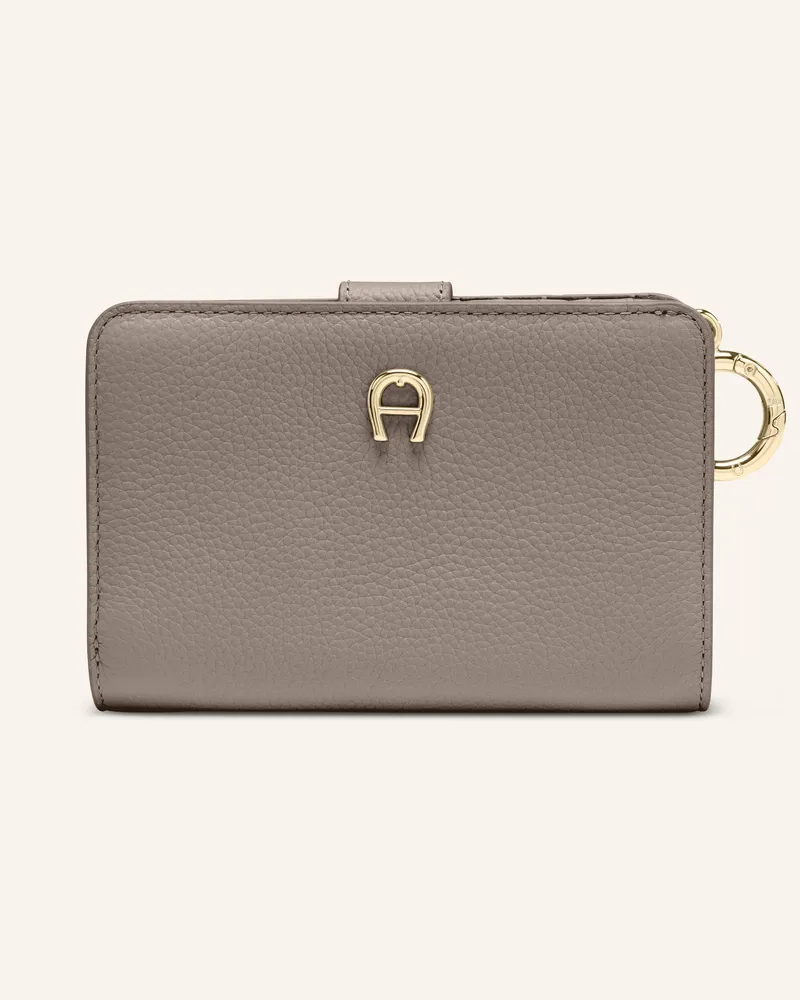 Aigner Geldbörse beige Taupe