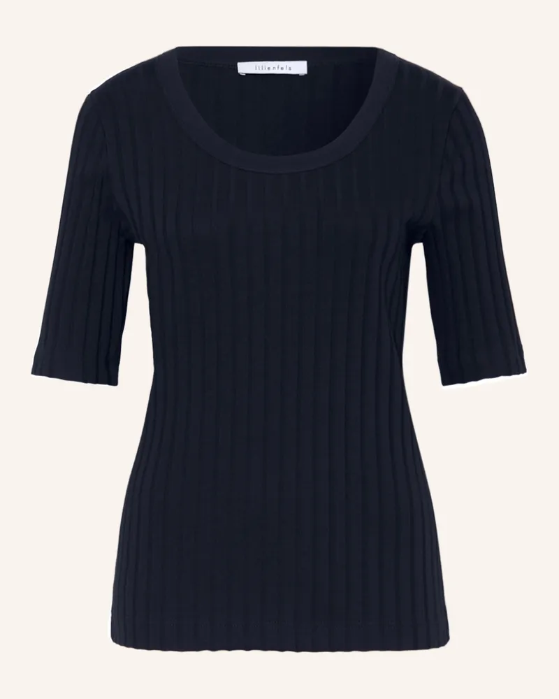 lilienfels Strickshirt blau Dunkelblau