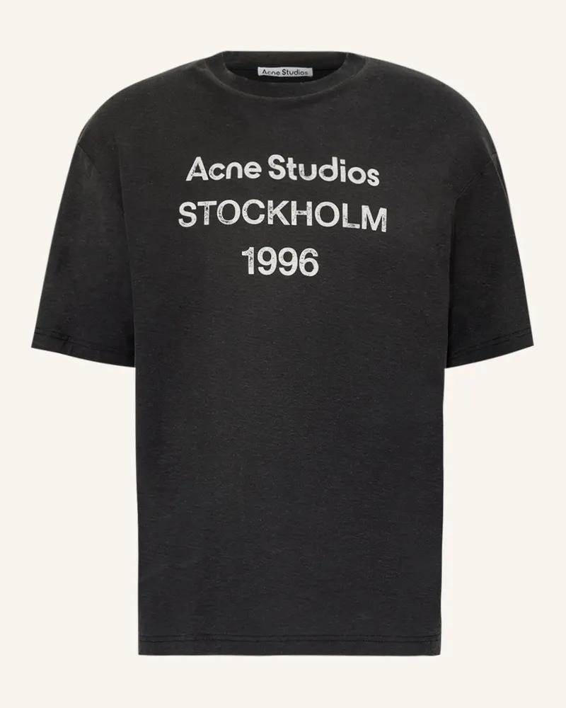 Acne Studios T-Shirt schwarz Schwarz