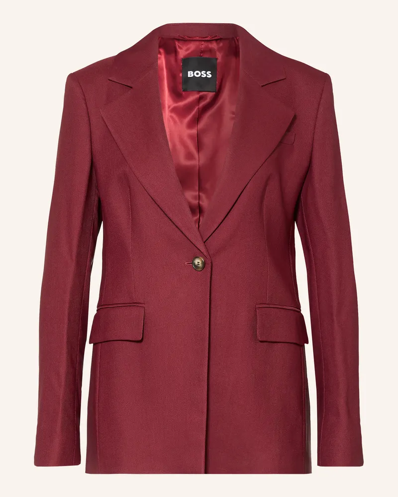 HUGO BOSS Blazer Jenara rot Dunkelrot