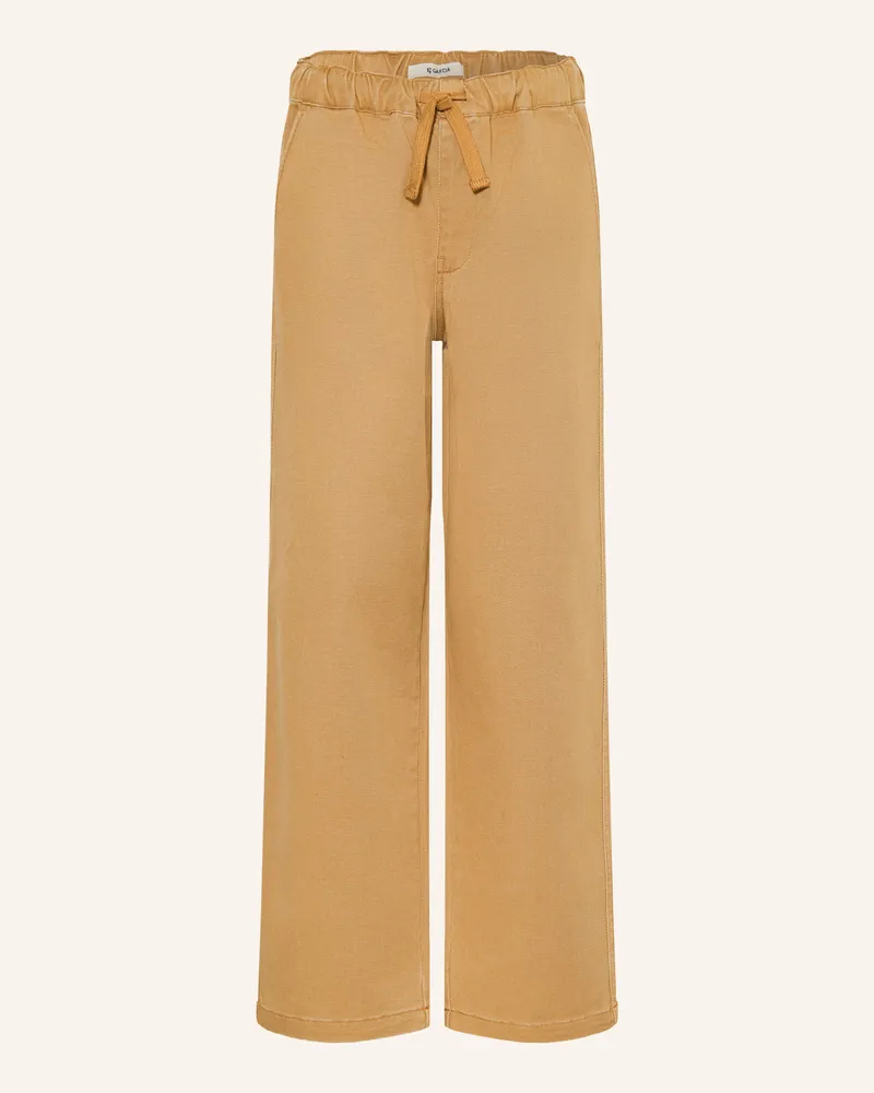 Garcia Jeanswear Hose Im Jogging-Stil braun Cognac
