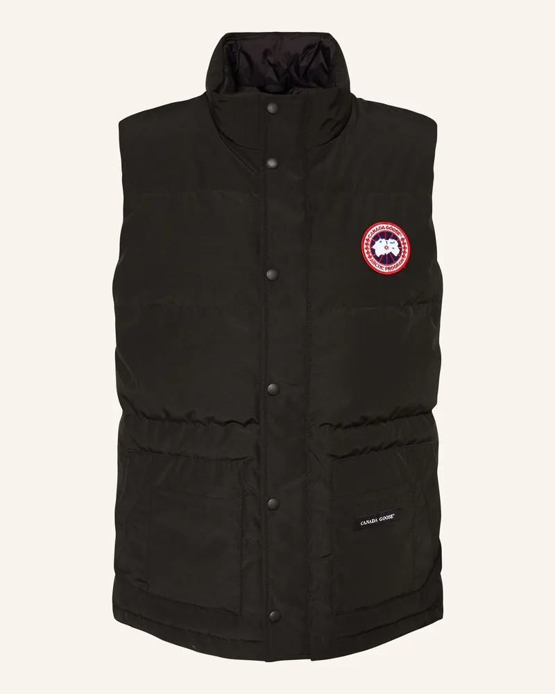 Canada Goose Daunenweste FREESTYLE Schwarz