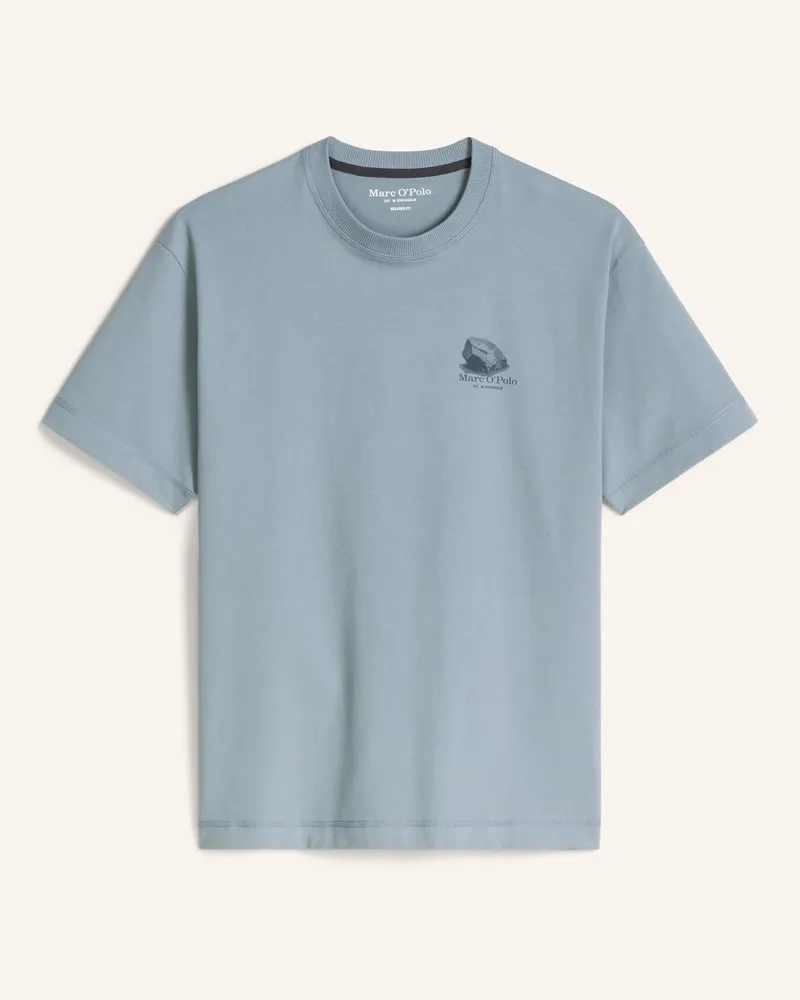 Marc O'Polo T-Shirt blau Hellblau