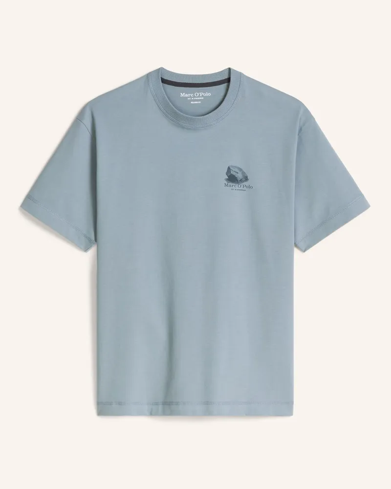 Marc O'Polo T-Shirt blau Hellblau