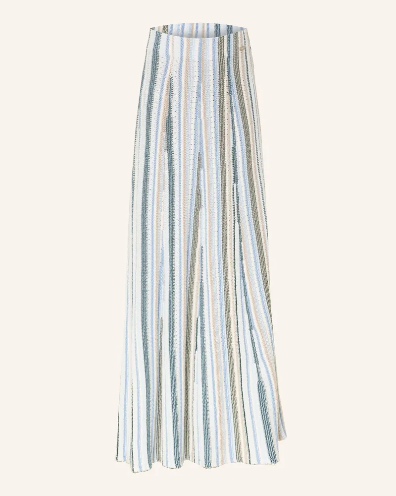 Barbour Strickrock Josie blau Weiss