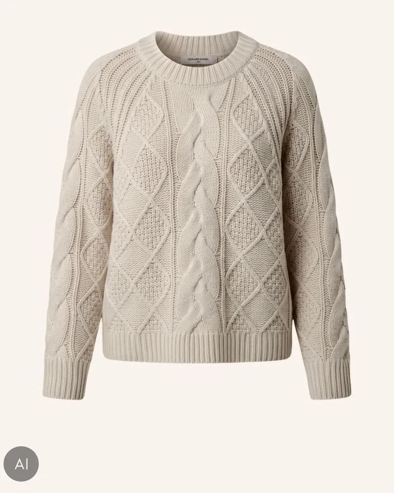 Gerard Darel Pullover Rianne weiss Ecru