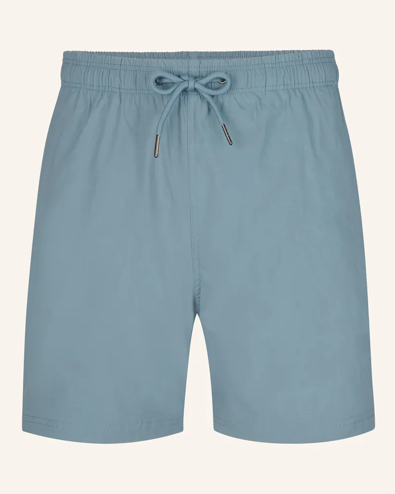 Profuomo Badehose grau Blaugrau