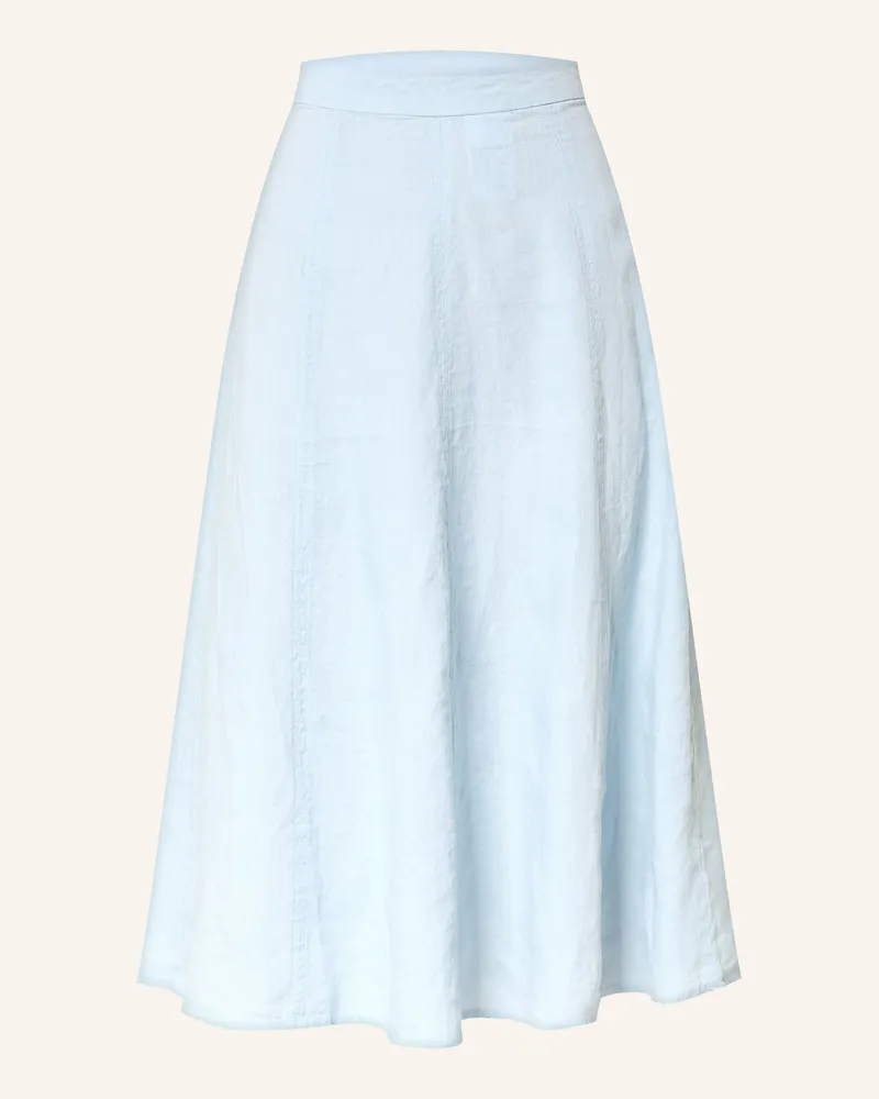 (THE MERCER) N.Y. Leinenrock blau Hellblau