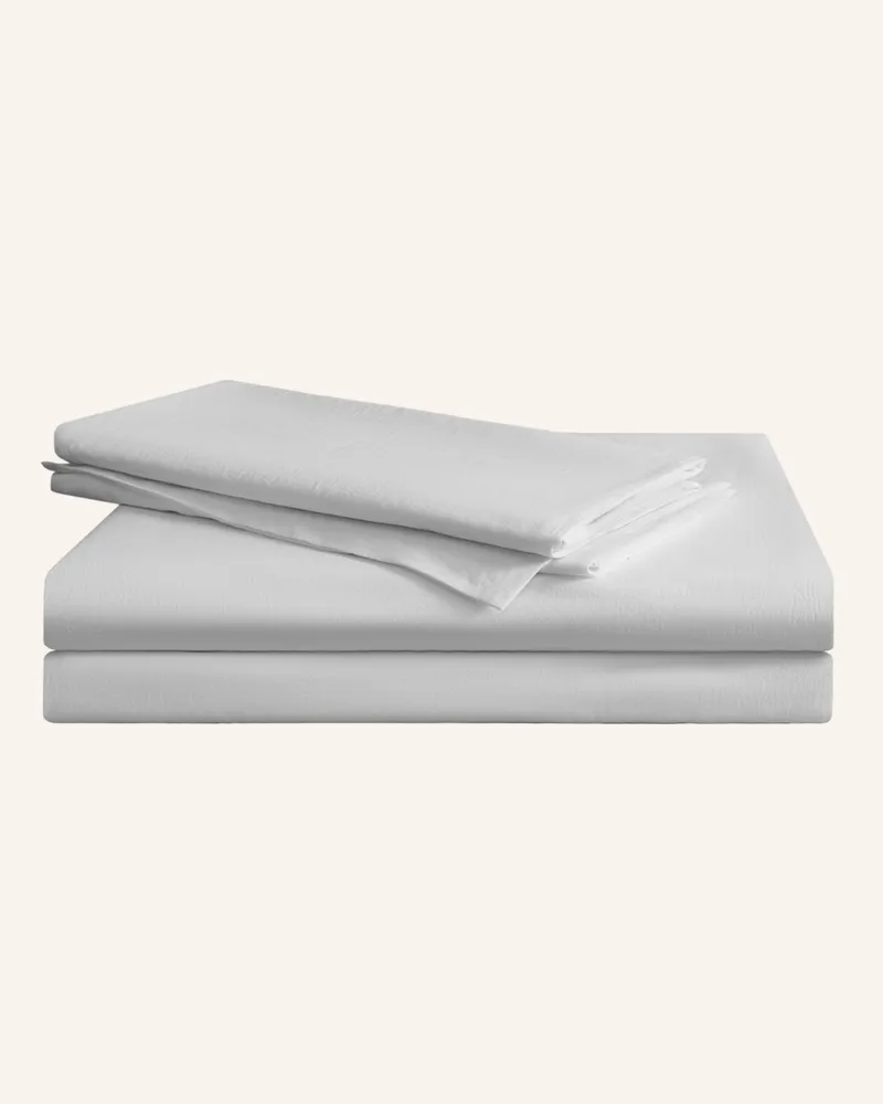 ROYFORT Bettwäsche-Set Baumwolle-Cashmere weiss Weiss