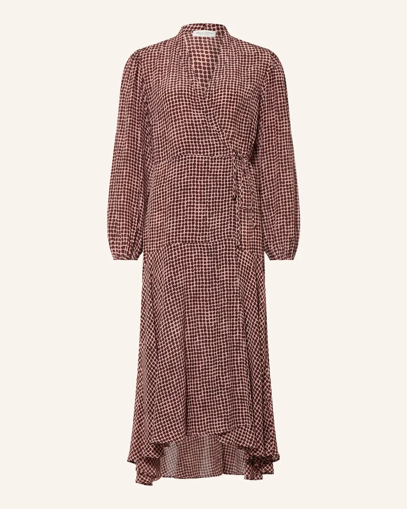 Marc O'Polo Wickelkleid rot Altrosa