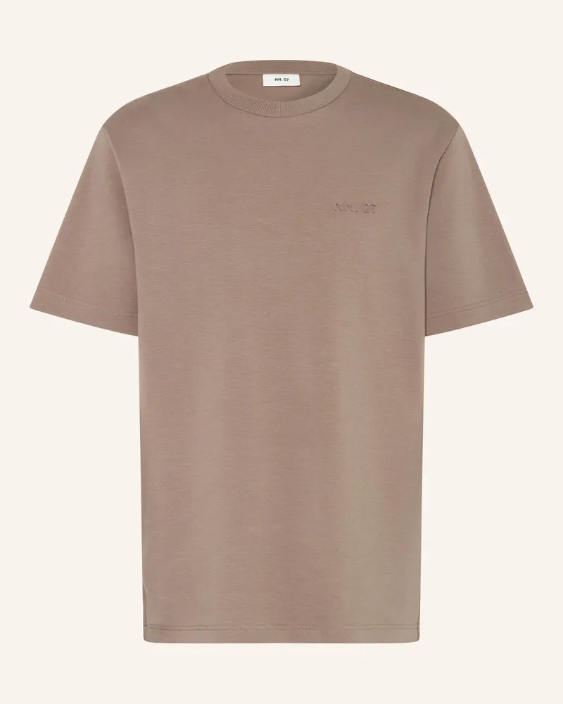 NN 07 T-Shirt Nat gruen Taupe